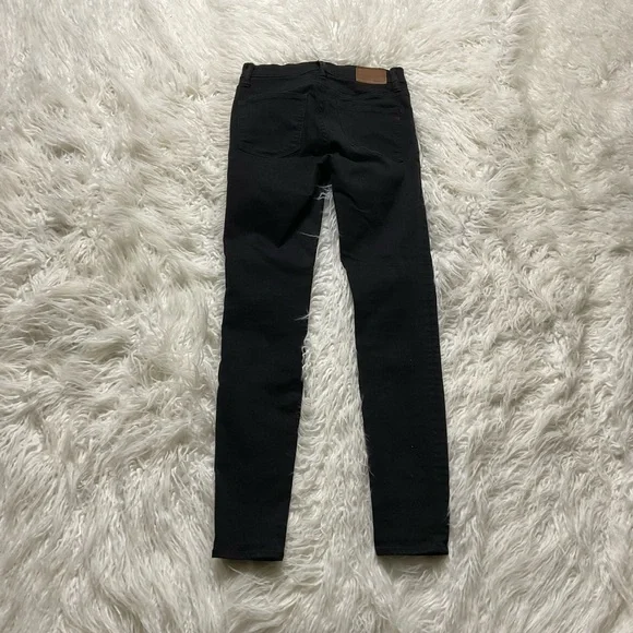 Madewell 9" High-Rise‎ Skinny Jeans in ISKO Stay Black - Picture 6 of 6